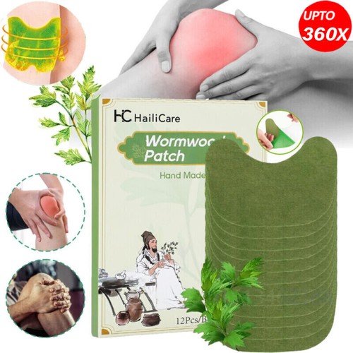 12-360X Knee Relief Patches Sticker Joint Pain Wormwood Ache Plaster Pad Health - Picture 6 of 34