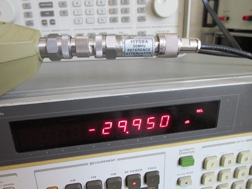 Agilent / HP 11708A Reference Attenuator 30 dB 50 MHz **GETESTET** - Bild 6 von 6