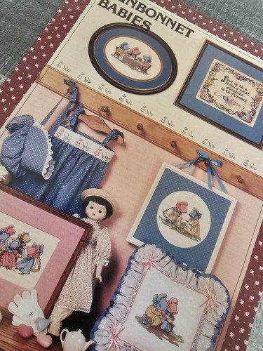 Sunbonnet Babies Patterns/Templates Booklet Cross Stitch Craftways Vtg Rare 125b - Picture 2 of 3