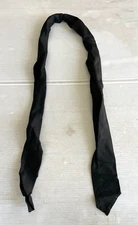 GENUINE US NAVY PRE-ROLLED BLACK SAILOR NECKERCHIEF