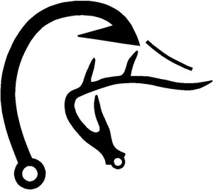 Download Duck head deer hunter fisherman decal sticker hunting ...