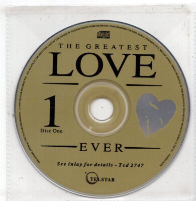 (KT664) The Greatest Love Ever, disc 1 - 1994 CD