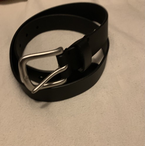 💥GAP Men's Size 28 Black Leather Belt Retails $44.95 - Bild 1 von 8