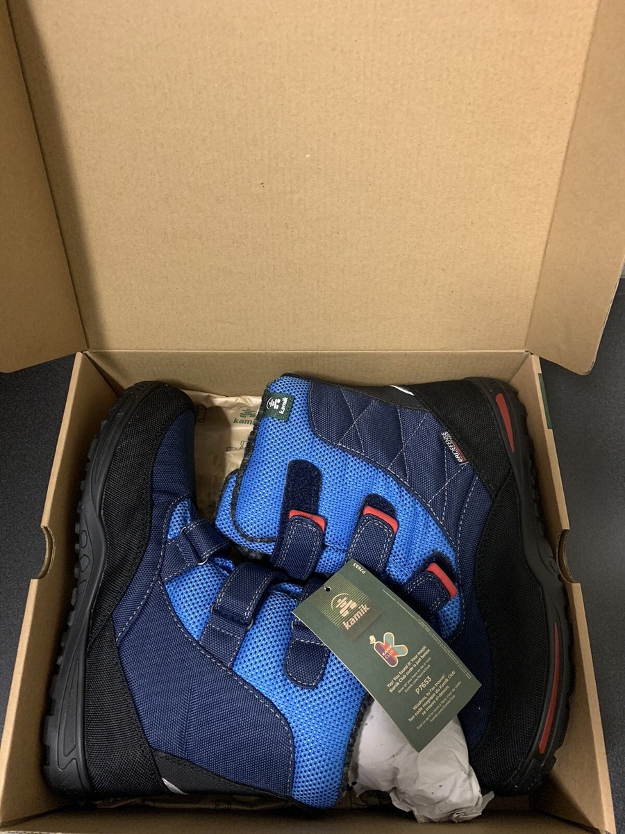 NWT Kamik Hayden Waterproof Winter Snow Boots Youth size 6 eBay
