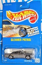 Hot Wheels Early-Mid 90s Mainline #189 Gleamer Patrol Chrome Foil GLEAM TEAM Ed.