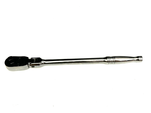Snap On Tools NEW FLF80A 3/8" Drive Chrome Long Handle Flex Head Ratchet USA - Bild 4 von 9
