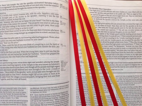 MARINE CORPS USMC bookmark ribbons multi page Bible book mark, hymnal, planner - Imagen 2 de 2