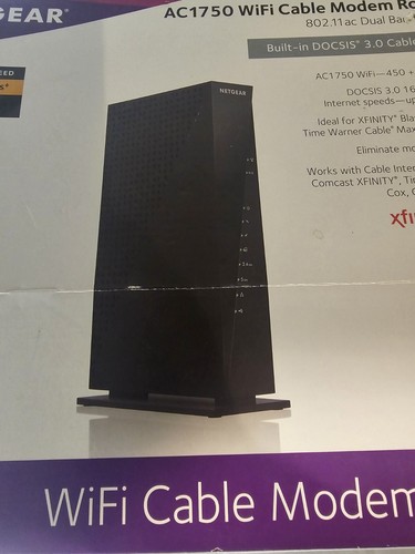 NETGEAR AC1750 680 Mbps 4 Port Gigabit Wireless AC Router**No Manual** - Picture 2 of 9