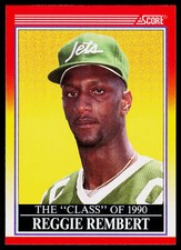 Reggie Rembert, 1990 Score, #610, New York Jets,