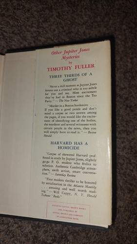 Reunion With Murder Timothy Fuller 1941 HCDJ 1st Ed - Picture 18 of 23