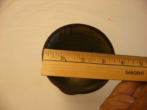 Antique Victorian Primitive Folk Art Paper Mache Floral Hand Painted Goblet - Picture 21 of 22