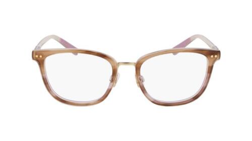 New SHINOLA by Flexon SH-27000 219 Brown & Mauve Horn Eyeglasses 52/18/140 - Picture 2 of 4