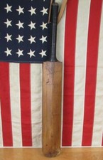 Vintage Gunn  Moore Wood Autograph Cricket Bat Wm.Gunn W.Helmbold Signed 1906