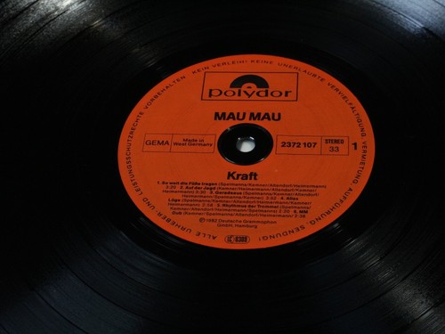 Mau Mau KRAFT - LP Polydor 2372107 Germany 1982 - Bild 3 von 3