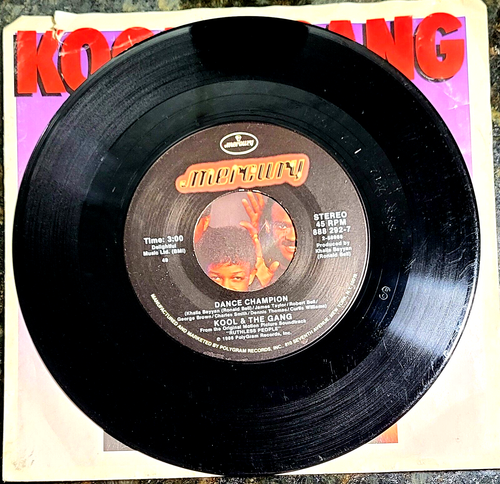 Kool & The Gang Stone-Love/Dance Champion 45RPM 1986 Polygram - Picture 4 of 4