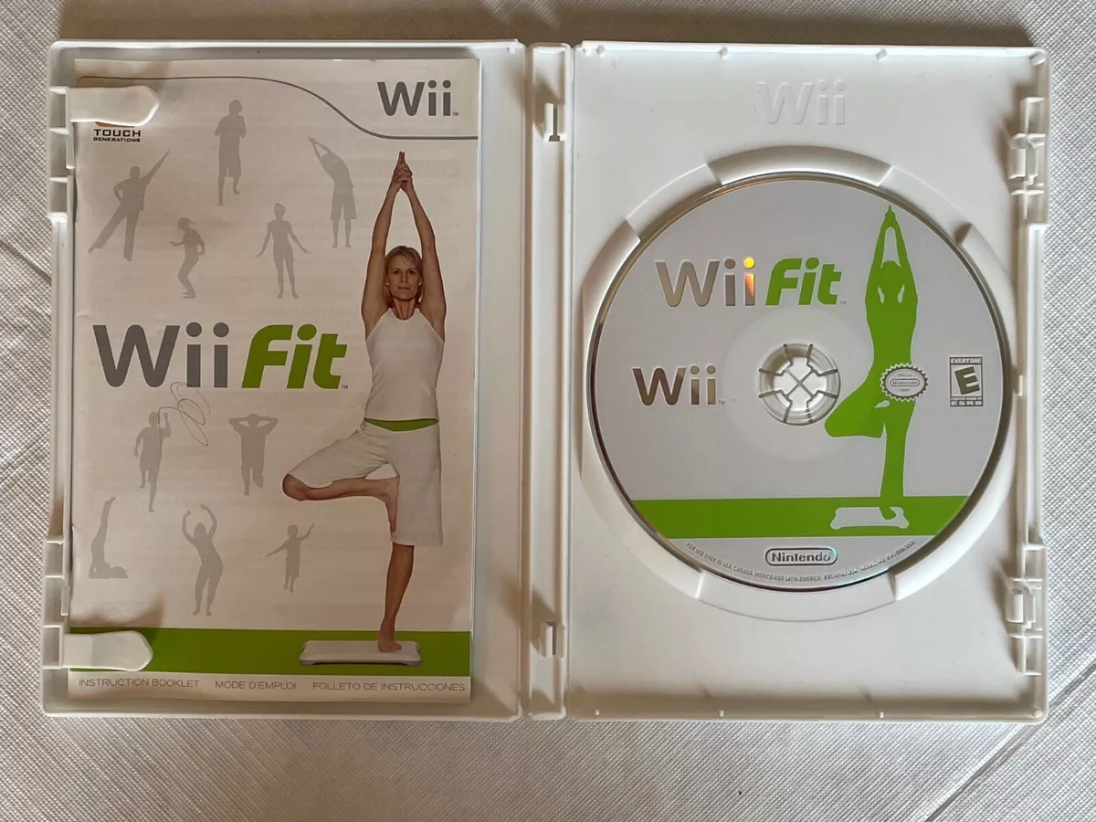 Wii Fit Nintendo Wii 2007 COMPLETE