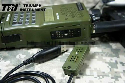 TRI AN/PRC-152 15W Radio MBITR Multiband Walkie Talkie Aluminum Shell Hi Power - Picture 12 of 12