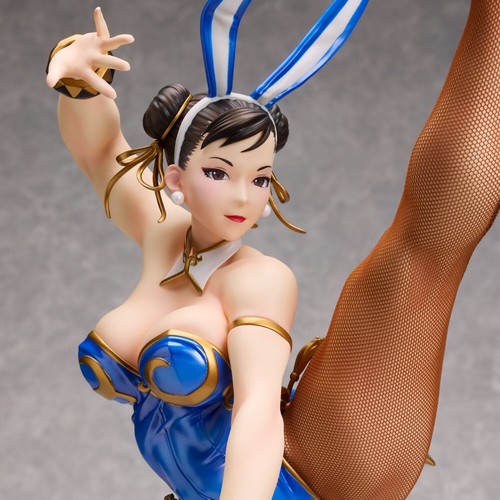 COUPON Street Fighter 6 PVC Statue Chun-Li Bunny Ver. 48 cm Capcom - Foto 9 di 9