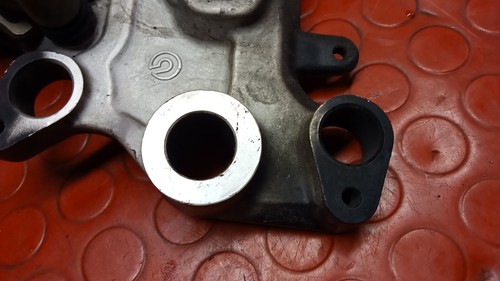 PINZA FRENO SUPPORTO POSTERIORE Aprilia Pegaso 660 STRADA 2005 2011 VEDI FOTO - Foto 3 di 8