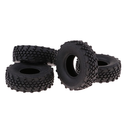 4pcs Black Rubber Tire Tyres For WPL B36 B14 B24 B16 C14 C24 1:16 Truck - Bild 8 von 9