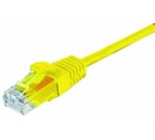 Cordon patch RJ45 catégorie 5e U/UTP snagless jaune - 3 m lot de 5