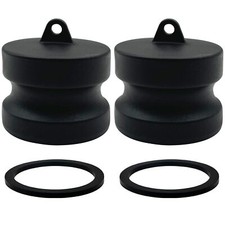 Camlock Fittings 2PCS 1" Type DP Poly Dust Plug Standard Couplings