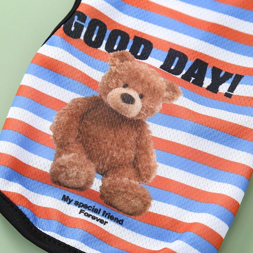Small Dog T-Shirt Vest Pet Puppy Cat Summer Clothes Coat Top Outfit Costume UK ♬ - Picture 14 of 21