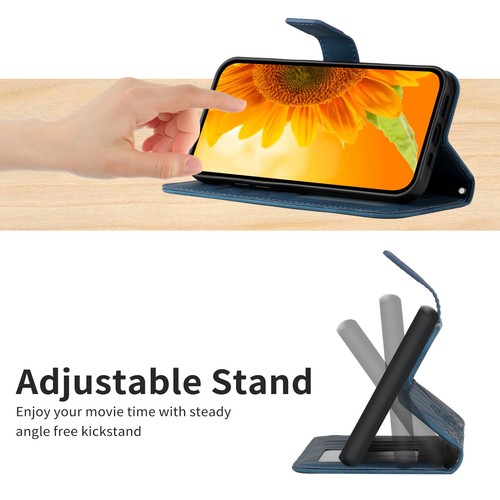 Para Samsung Galaxy S24 S23 S22 S21 Cartera en Relieve Soporte Abatible Bandolera Cubierta - Imagen 59 de 132