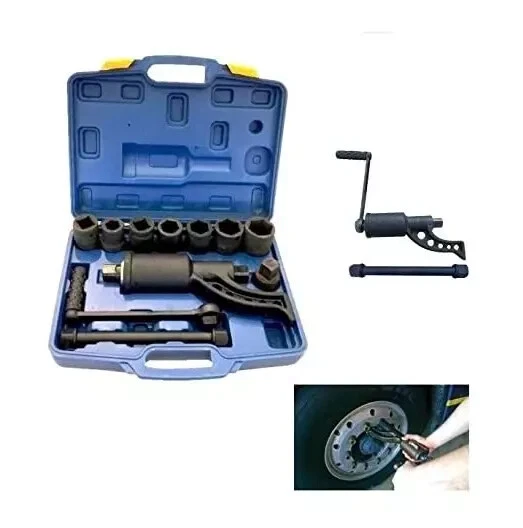 Moltiplicatore di forza per bulloni in valigetta + set 7 bussole PROFESSIONALE - Immagine 3 di 4