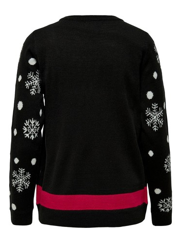 JDY Damen Pullover Weihnachten Weihnachtspullover Strickpullover Pulli JDYLucia - Bild 7 von 10