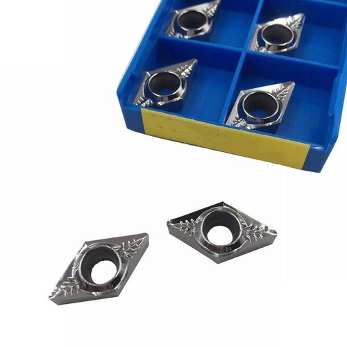 10 Pcs For Aluminum DCGT11T308-AK N01 DCGT32.52 Carbide inserts Cutter Blade - Picture 4 of 7