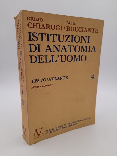 Institutionen der Anatomie des Menschen Band 4 von Chiarugi/Bucciante Jahr 1969 - Bild 1 von 9