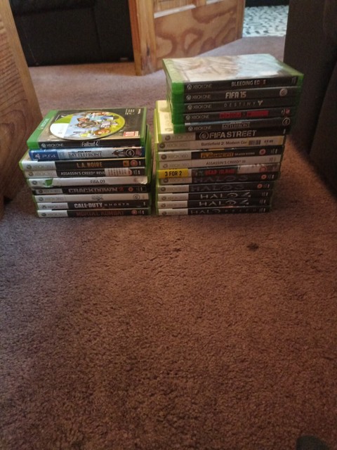 25 Mixed Game Joblot Xbox 360 Xbox one and PS4 1 sealed Minecraft read des 25 Mixed Game Joblot Xbox 360 Xbox one and PS4 1 sealed Minecraft read des