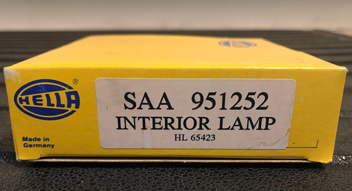 Hella Interior Dome Lamp - 65423 / 9512252 - For Saab 9000 1986-On - Picture 2 of 8