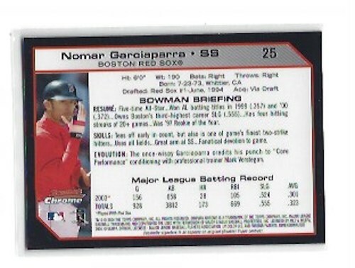 2004 BOWMAN CHROME BASEBALL  Cards: 2-330 - Picture 11 of 183