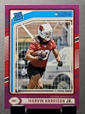 2024 Donruss #39 Marvin Harrison Jr. CARDINALS RR Purple Press Proof🏈NM/MT