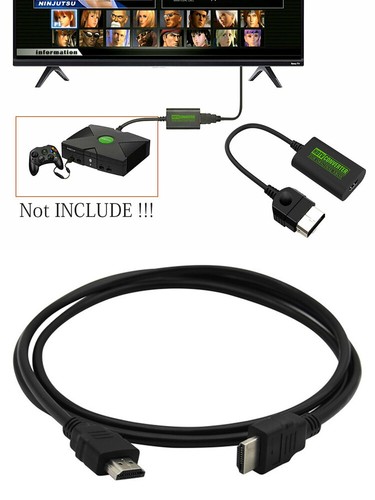 HD Link Cable HDMI-compatible Convert For Original XBOX Support 1080P/720P Game - Picture 9 of 9