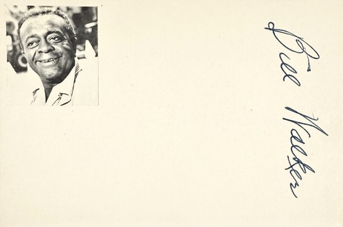 BILL WALKER Signed Autographed 4"x 6" INDEX CARD Big Jake To Kill a Mockingbird - Picture 5 of 8