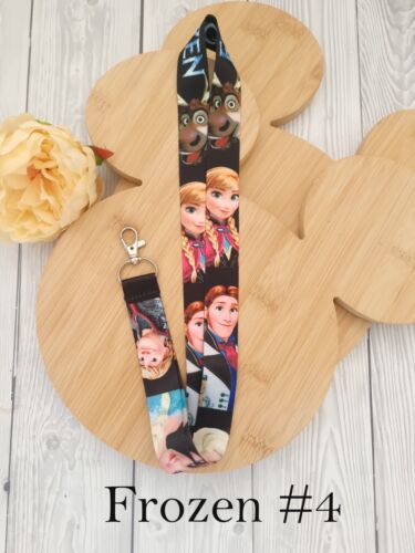 SALE Disney Character Mickey stitch ear holiday Key chain holder ID lanyard - Picture 99 of 249