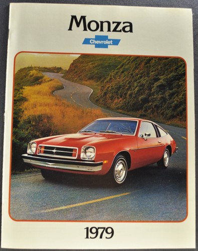 1979 Chevrolet Monza Brochure Spyder 2+2 Coupe Sport Excellent Original 79