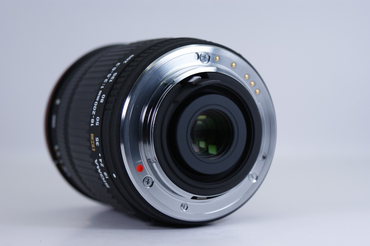 Amazon.com : Sigma 18-200mm F3.5-6.3 Contemporary DC Macro