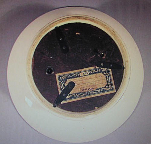 Rare alte Porzellantazza mit Spieluhr im Sockel - Bild 5 von 11