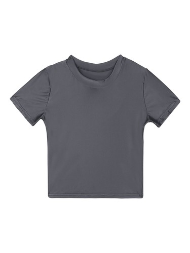 DE Damen Glänzend Crop Top Weste Yoga T-Shirt Fitness Sport Tank Bikini Bademode - Bild 120 von 203