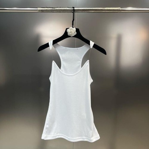 Invisible Strap Design Y/project Vest Ribbed Cami Tank Sleeveless Women Tops - Picture 14 of 14