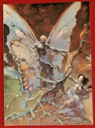 FRANK FRAZETTA - Karte #82 - MOTHMAN - Comic Bilder 1991 - Bild 1 von 2