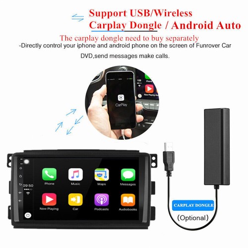 9" Android 11.0 Auto Radio GPS Navigation Wifi 2+32GB Für Smart Fortwo 2006-2010 - Bild 6 von 12