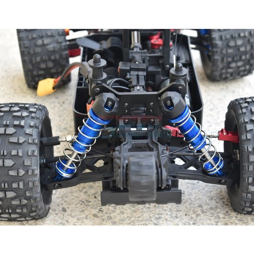 GPM Aluminum Front Or Rear Adjustable Dampers 130mm Blue : Corally Sketer XL4S - Picture 3 of 4