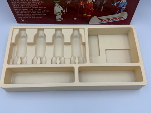 Playmobil Indian Starter Set #026 Schaper 1976 Box Only - Picture 8 of 9
