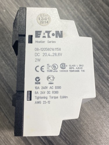 Eaton Easy 512-DC-R Programmable Control I/O Relay 24VDC 8In 4Out - USA - Picture 9 of 9