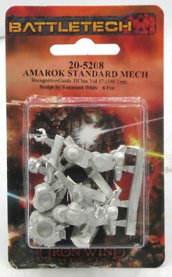Battletech 20-5208 Amarok Standard Mech (Recognition Guide II Clan Vol 17)